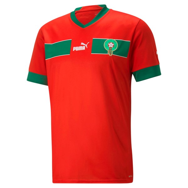 Authentic Camiseta Marruecos 1ª 2022 Rojo